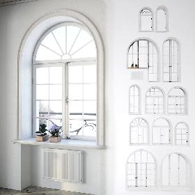 Classic arched windows set